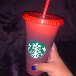 Starbucks 2020 Color Changing Tumbler Cup Tomato🍅